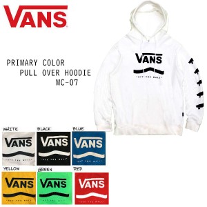 【VANS】バンズ 2020春夏 Primary Color Pull Over Hoodie  メンズ プルオーバーパーカー 長袖 トップス アウター