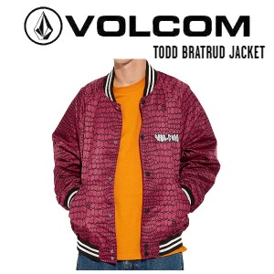 【VOLCOM】ボルコム 2023春夏 TODD BRATRUD JACKET メンズ トッド・ブラトルート ジャケット スカジャン