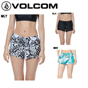 【VOLCOM】ボルコム 2019春夏 VOL Swim Rash Shorts レディース サーフパンツ ボードショーツ 水着  サーフィン S・M【正規品】