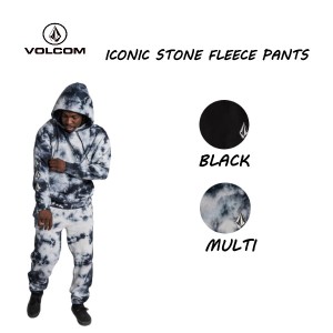 【VOLCOM】ボルコム 人気ブランド ICONIC STONE FLEECE PANTS メンズ ロングパンツ スケートボード