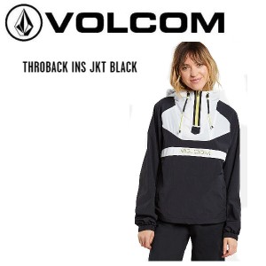 【VOLCOM】ボルコム 2020秋冬 THROBACK INS JKT レディース プルオーバー ジャケット ウインドブレーカー