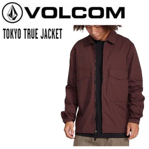 【VOLCOM】ボルコム 2022秋冬 TOKYO TRUE JACKET メンズ ジャケット ジップ ストレッチ スケートボード