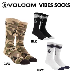 【VOLCOM】ボルコム 2022/2023 VIBE SOCKS ソックス スノーボード スケートボード サーフィン アウトドア