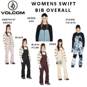 【VOLCOM】ボルコム 2022/2023 WOMENS SWIFT BIB OVERALL スノービブパンツ ウェア スノーボード パウダー