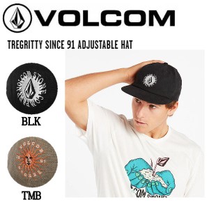 【VOLCOM】ボルコム 2022春夏 TREGRITTY SINCE 91 ADJUSTABLE HAT メンズ キャップ スナップバック