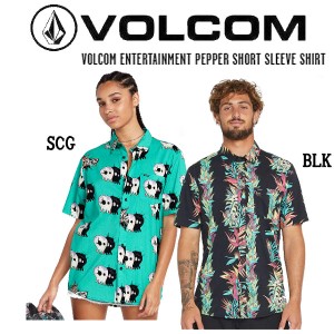 【VOLCOM】ボルコム 2023春夏 VOLCOM ENTERTAINMENT PEPPER SHORT SLEEVE SHIRT メンズ シャツ 半袖