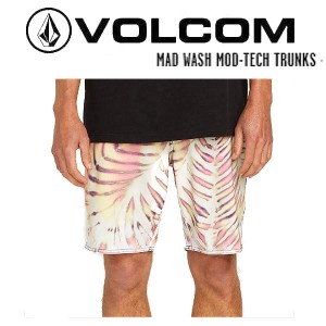 【VOLCOM】ボルコム 2023春夏 MAD WASH MOD-TECH TRUNKS メンズ サーフトランクス ストレッチ 水着 サーフィン