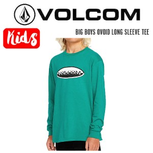 【VOLCOM】ボルコム 2023春夏 BIG BOYS OVOID LONG SLEEVE TEE キッズ 子供 ロングスリーブ Tシャツ 長袖