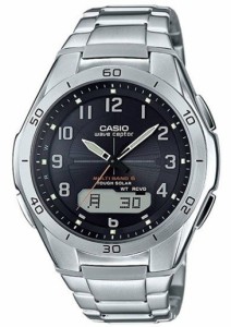 かんたんバンド調整付き【送料無料】CASIO・カシオ WVA-M640D-1A2JF ソーラー電波時計 ウェブセプター マルチバンド6