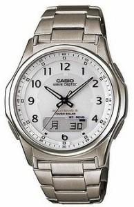 バンド調整可能のコマ詰めセット付き【送料無料】【国内正規品】CASIO・カシオ WVA-M630TDE-7AJF チタンバンド ソーラー電波時計 wave ce