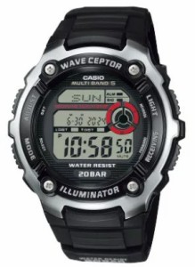 【送料無料】CASIO・カシオ SPORTS GEAR 20気圧防水電波時計 WV-200R-1AJF