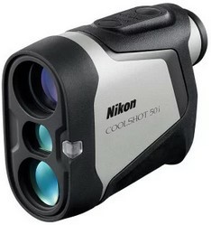 【送料無料】Nikon・ニコンゴルフ用レーザー距離計 COOLSHOT 50i 振動とサインで測定をお知らせ スポーティーなフォルムに多彩な機能搭載