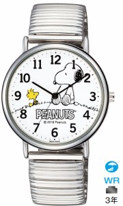 【ポスト投函で送料無料】シチズン時計 Q＆Q アナログ スヌーピー 腕時計 P006-204
