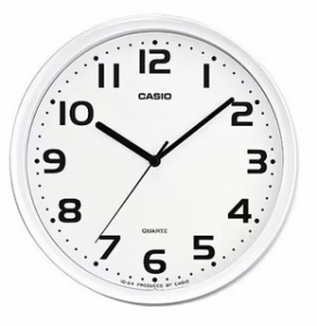 CASIO・カシオ   IQ-24-7JF  掛時計 / クオーツ  シンプル表示
