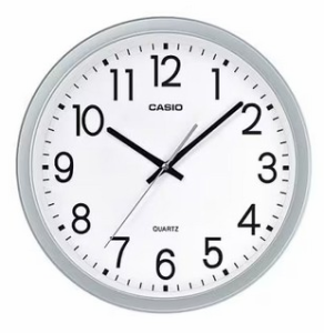 【送料無料】CASIO・カシオ   IQ-77-8JF  掛時計 / クオーツ  掛時計  スタンダードタイプ  シンプル表示