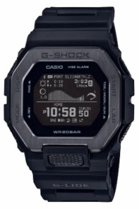 【送料無料】【国内正規品】CASIO・カシオ  G-SHOCK  GBX-100NS-1JF  G-LIDE  サーフィン  スポーツ  ブラック  ソフトウレタンバンド