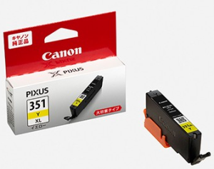 Canon・キヤノン  インクタンク BCI-351XL Y  大容量タイプ  キヤノン純正品