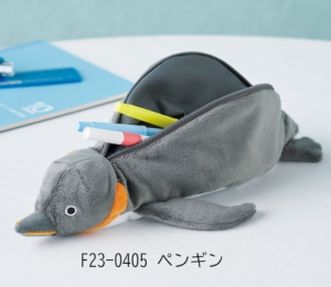 【送料無料】SETOCRAFT セトクラフト ペンギン／F23-0405 ペンケース（水族館の生き物）