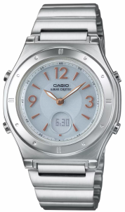 母の日ギフト 【送料無料】【国内正規品】CASIO・カシオ wave ceptor ウェブセプター LWA-M141D-7AJF 女性用 ソーラー電波時計