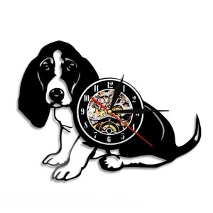 送料無料 アナログ時計 壁掛け時計  インテリア雑貨 犬デザイン DOG ショップ　カフェ