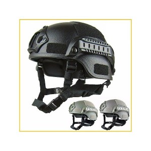 送料無料 サバゲーヘルメット サバイバル用品 保護 防具 ヘッドガード アウトドア シューティング ミリタリー 3カラー