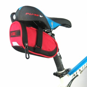 送料無料 自転車用防水ポーチ ロードバイク 収納ケース サイクリング  ミニバッグ カバン サドルバッグ  小物収納 6色