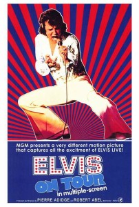 エルヴィス・プレスリー ELVIS ON TOUR 1972 ポスター(シアターサイズ 海外27×40inch) 軽量アルミ製フィットフレーム付 101.6×68.6cm