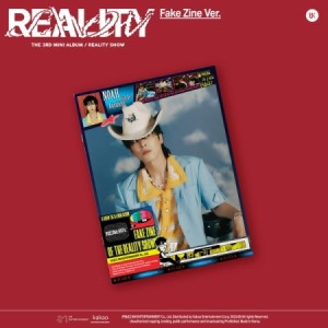 【メール便送料無料】ユンホ(東方神起)/ Reality Show -3rd Mini Album ＜Fake Zine Ver.＞ (CD) 韓国盤 TVXQ！ ユノ U-KNOW リアリティ