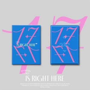 SEVENTEEN/ SEVENTEEN BEST ALBUM [17 IS RIGHT HERE] ＜DEAR VER.＞ (2CD)  韓国盤 セブンティーン ベストアルバム セブンティーン・イ