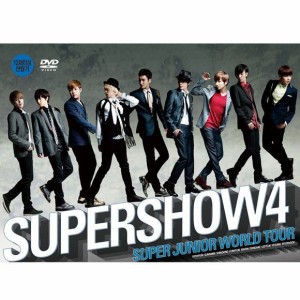 SUPER JUNIOR/ The 4th WORLD TOUR - SUPER SHOW 4 (2DVD) 台湾盤 スーパージュニア スーパーショウ スーパーショー