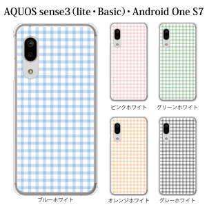 スマホケース AQUOS sense3 SH-02M ケース docomo スマホカバー 携帯ケース パステルチェック