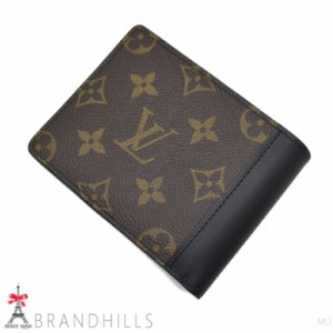 ルイヴィトン 財布 ポルトフォイユ ミュルティプル モノグラム マカサー 二つ折り 札入れ M69408 LOUIS VUITTON 未使用品 【中古】