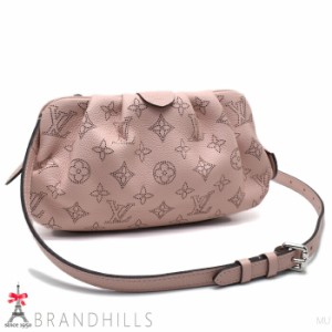 ルイヴィトン ショルダーバッグ スカラ ミニ マヒナ マグノリア 2WAY クラッチ M80092 LOUIS VUITTON ほぼ未使用 【中古】