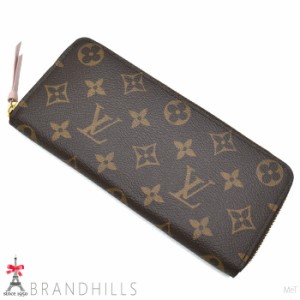 ルイヴィトン 長財布 ポルトフォイユ クレマンス モノグラム ローズバレリーヌ M61298 LOUIS VUITTON 極美品 【中古】