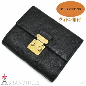 ルイヴィトン ポルトフォイユ メティス コンパクト モノグラム アンプラント ノワール M80880 LOUIS VUITTON 美品 【中古】