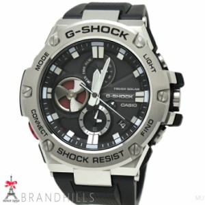 カシオ G-SHOCK 腕時計 G-STEEL ソーラー Bluetooth スマートフォンリンク GST-B100-1AJF CASIO 未使用品 【中古】