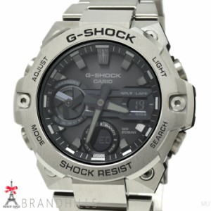 カシオ G-SHOCK 腕時計 G-STEEL ソーラー Bluetooth スマートフォンリンク SS GST-B400D-1AJF CASIO 未使用品 【中古】