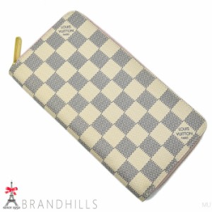 ルイ ヴィトン 長財布 ジッピーウォレット ダミエ アズール ローズバレリーヌ N63503 LOUIS VUITTON 良品 【中古】