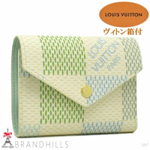 ルイヴィトン ポルトフォイユ ヴィクトリーヌ ダミエ リシャス ピスタチオグリーン N40750 LOUIS VUITTON 未使用新品 【中古】