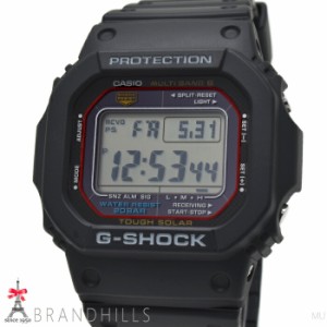 カシオ G-SHOCK 腕時計 メンズ 5600 シリーズ ソーラー電波 デジタル ラバー GW-M5610U-1JF CASIO 極美品 【中古】