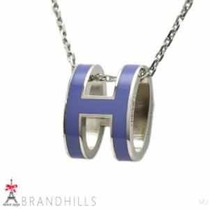 エルメス ネックレス ポップアッシュ H リラ ペンダント HERMES 極美品 【中古】