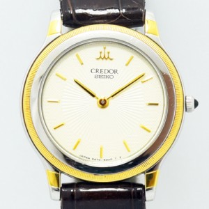 441【美品】SEIKO CREDOR 18KT レディース腕時計　クレドール