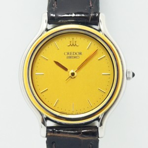 441【美品】SEIKO CREDOR 18KT レディース腕時計　クレドール