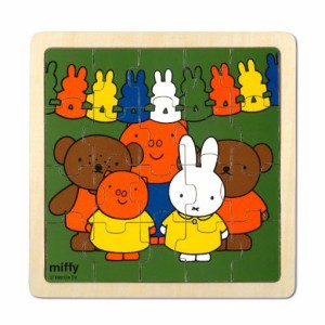 木製パズル ミッフィーとおともだち CC9410 コンセル miffy ミッフィー グッズ 子供 幼児 知育玩具 おもちゃ 誕生日 プレゼント