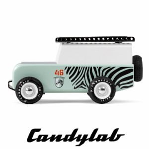 ニューヨーク・ブルックリン発 Candylab(キャンディラボ) Drifter Zebra トイカー 子供 木製 アメ車 自動車 アメリカ おうち遊び 室内遊