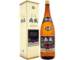 泡盛 南風(なんぷう)3年古酒 43度 1800ml [沖縄酒造組合 / 1升瓶 一升瓶 / 泡盛クース]