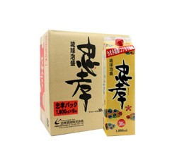 泡盛 紙パック 忠孝パック 30度 1800ml×6本 [忠孝酒造 ちゅうこう / 1升 一升 / 泡盛パック / 忠孝紙パック]