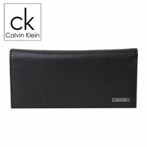 カルバンクライン Calvin Klein 二つ折り長財布 レザー メンズ 31ck190005 BOX付