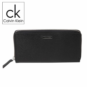 カルバンクライン Calvin Klein ラウンドファスナー長財布 レザー メンズ 31ck190006 BOX付