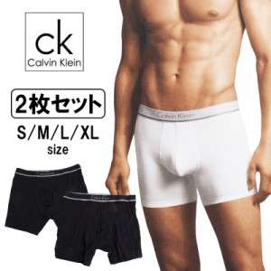 カルバンクライン Calvin Klein ボクサーパンツ 2枚セット アンダーウェア 下着 メンズ ck ラッピング不可 ネコポスでお届け